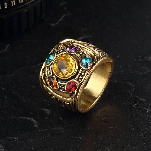 Cool New Fashion Men's Power Ring Infinity Wars Thanos Cospl