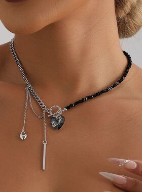 Adjustable Beaded Tassel Necklace, Party Wear Length Necklac