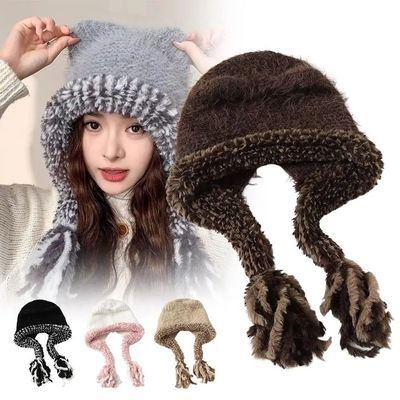 New Edge Winter Hat Ear Protection Thermal Bucket Hat Windpr