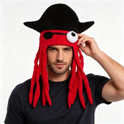 Halloween Celebration Octopus Cap Whimsical Octopus Ocean An