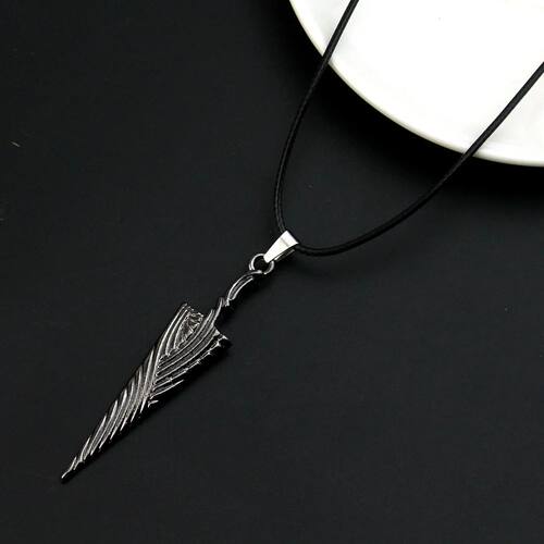 Game Hollow Knight Bone Nail Logo Necklace Jewelry Gift For