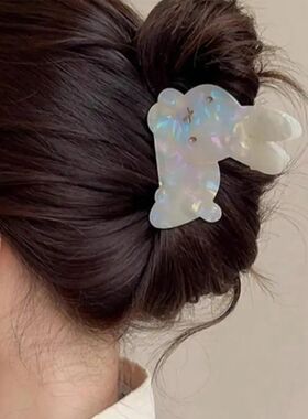 Creativity Cute Rabbit Hair Claws for Women Girls Sweet Acry