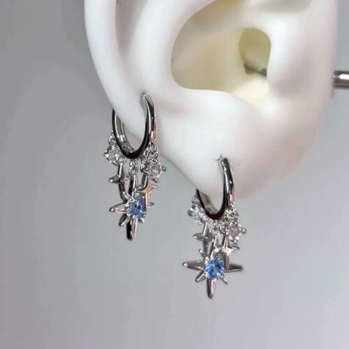 Fashion Alloy Cross Earrings Punk Style Fashion Accessory Ta