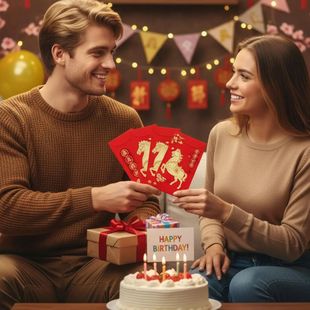 Red Money Envelopes 6 Pieces Horse Theme Coin Packet 2026 Bl