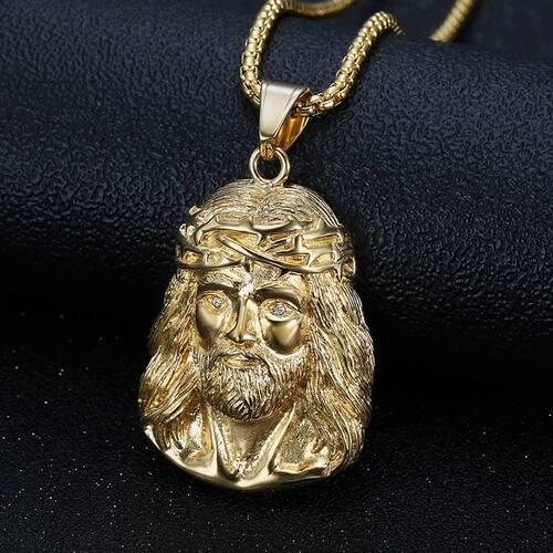 Vintage 316L Stainless Steel  Pendant Necklaces Fashion Hip