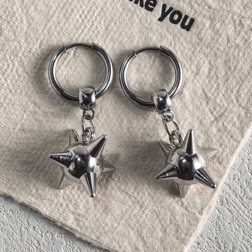 Y2K Punk chic meteor hammer pendant earrings, suitable for p