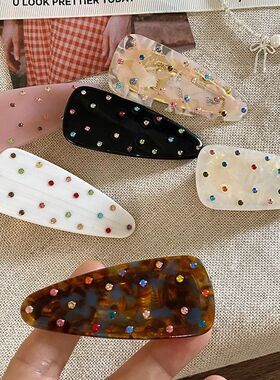 Sweet Temperament Geometric Duck Billed Hair Clip for Women