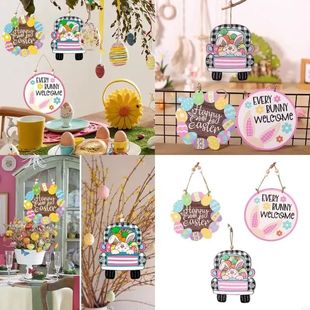 Easters Decorative Door Sign Door Plaque Texture Door Orname