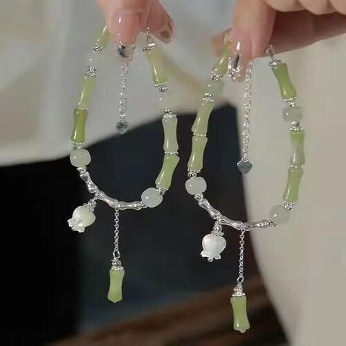 Fashion Jewelry Chinese Style Bamboo Joint Bracelet for Wome