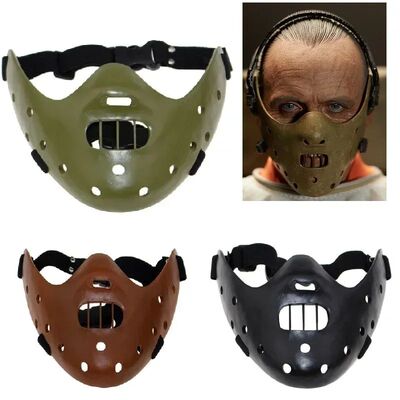 Hannibal Masks Horror Hannibal Scary Resin Lecter The Silenc