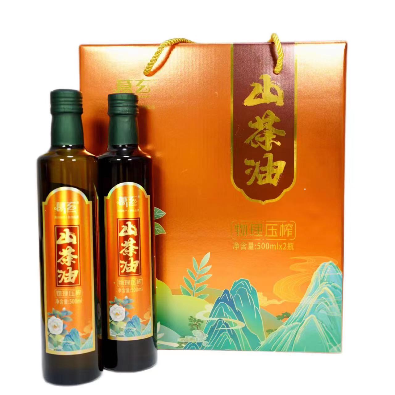 葛玄山茶油礼盒装1000ml天然纯正