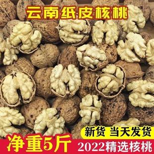 2023年新货原味薄壳大树核桃 云南薄皮核桃 零食坚果干果