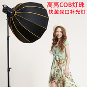 播客莱摄影灯led400Bi直播间室内补光拍照常亮灯保荣口深抛柔光灯