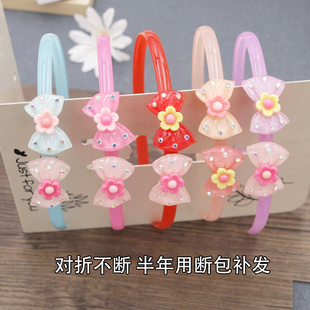 儿童可爱领结发箍女孩防滑发卡头箍公主碎发发夹女童发饰宝宝头饰