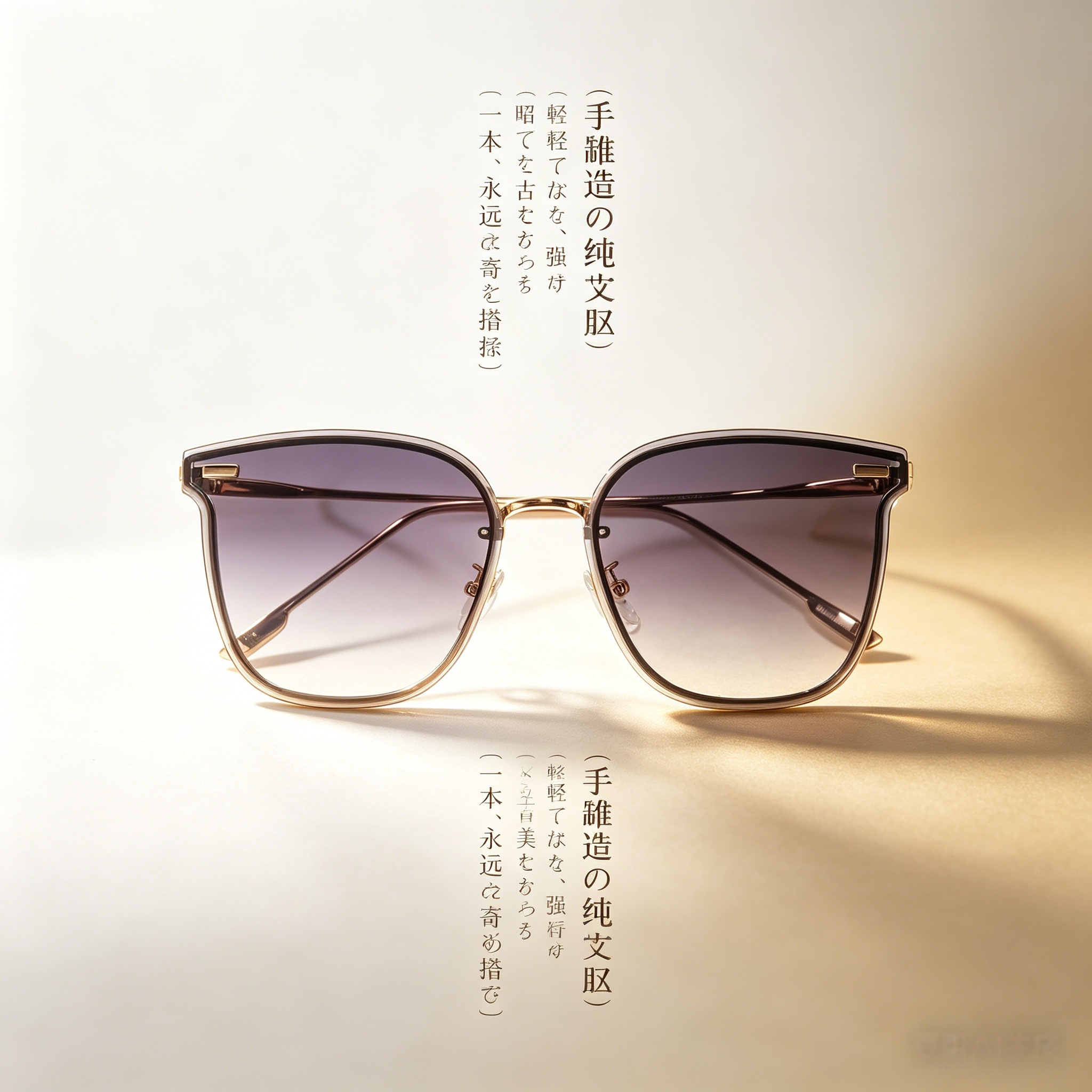 女款渐进防紫外线超轻太阳镜