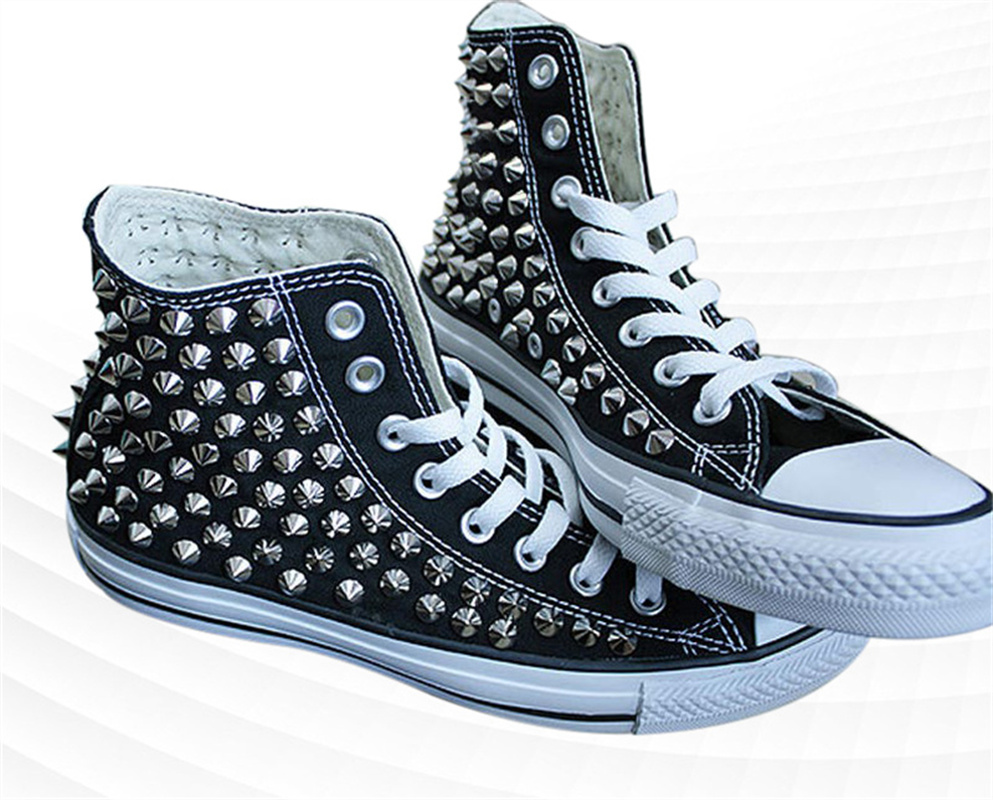 高帮帆布鞋儿童亲子鞋