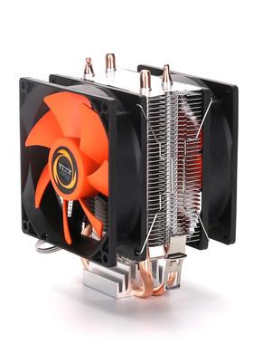 零下30度烈焰战舰 9CM双风扇CPU散热器1156 1155 1366 通用多平台