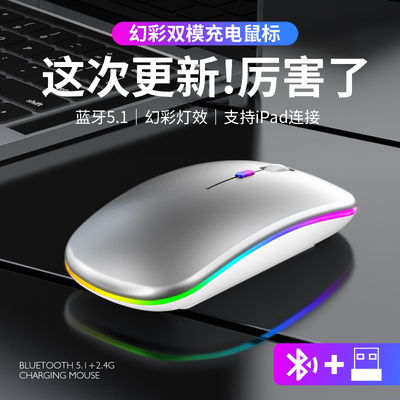 蓝牙双模无线鼠标静音