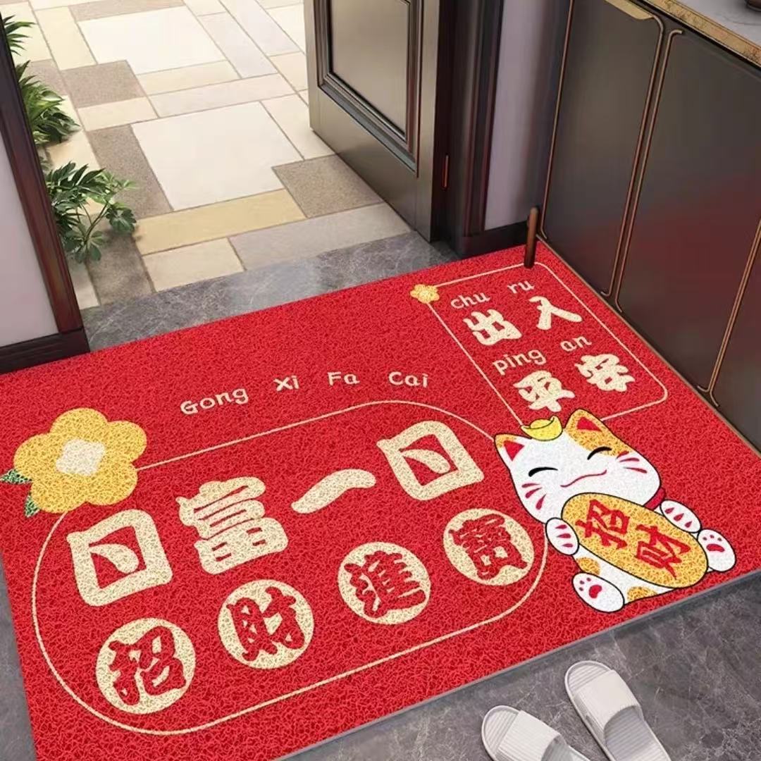丝圈地垫门口室外专用超厚可裁剪