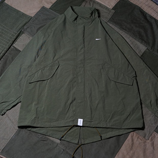 ONCEUPON售罄 DESCENDANT D51M NYLON JACKET 鱼尾风衣夹克 19AW