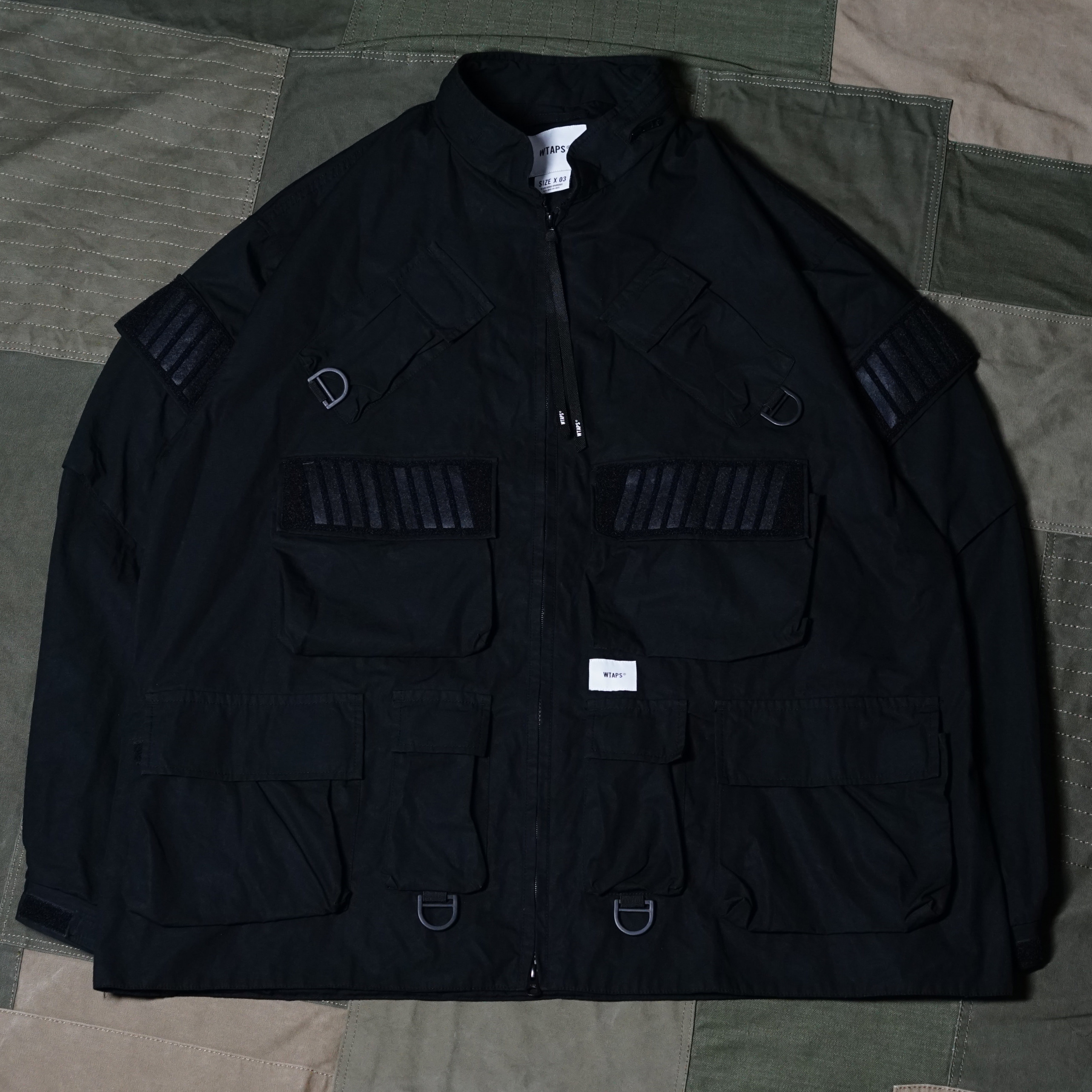 ONCEUPON寄卖 WTAPS MODULAR JACKET COTTON WEATHER19AW八袋十袋