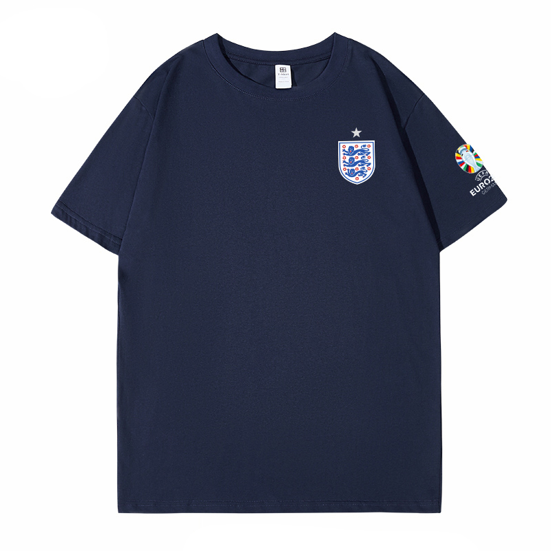 2024英格兰队T恤欧洲杯短袖足球迷福登格拉利什贝林厄姆凯恩赖斯