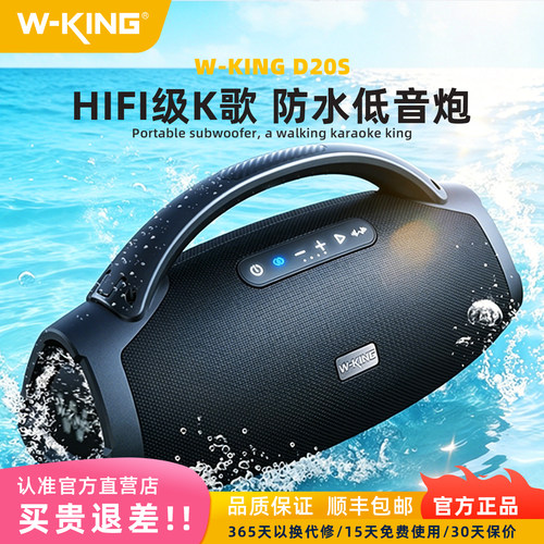 户外露营垂钓便携K歌低音炮