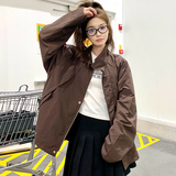 现货时尚设计感抽绳立领短外套2097款P130控188，女装短外套，2C139