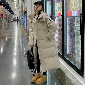 现货主推 新增色 有买家秀 贴标休闲长款羽绒服6175款P315控468图片