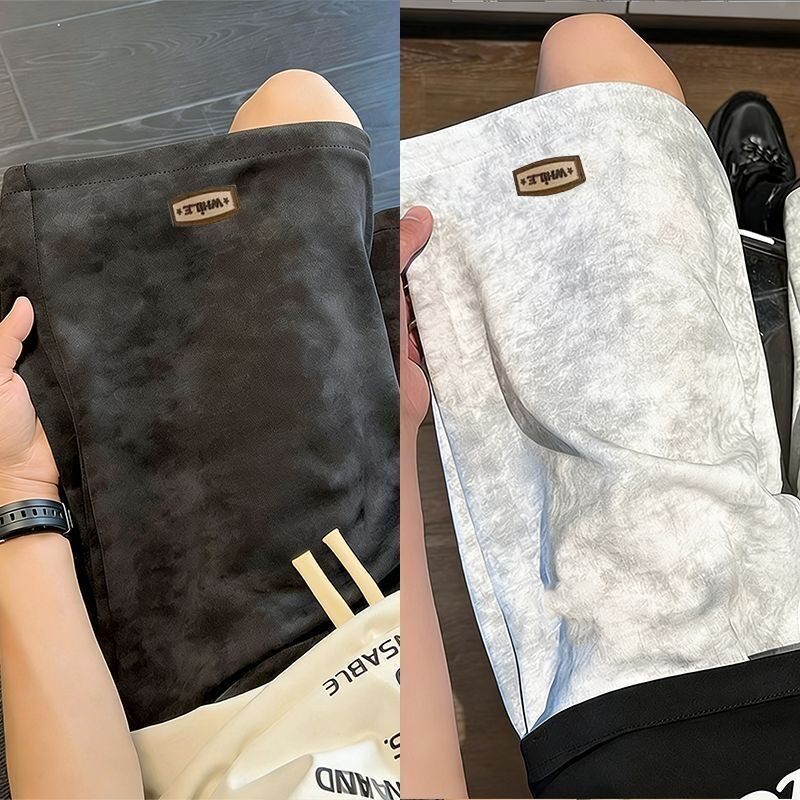夏季薄款扎染短裤男女学生宽松新款脏脏五分休闲裤大码潮流大裤衩