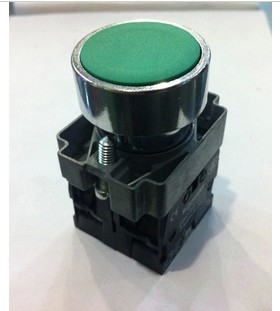 按扭开关  平头按钮 XB2-BA35 XB2-BA45 绿色 一开一闭