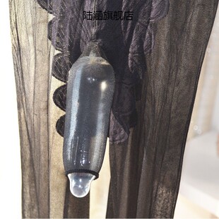 男士 袜比基尼档性感开口超薄防勾丝袜子 性感超薄丝袜开档连裤