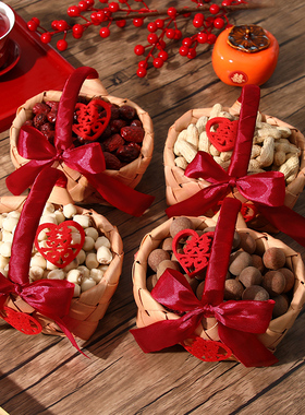 早生贵子模具结婚房压床摆件装饰手提小篮子蒸笼模板备婚用品大全