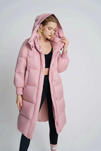 价格咨询.欧洲站原创设计师女装贵妇气质走秀款高定鹅绒服