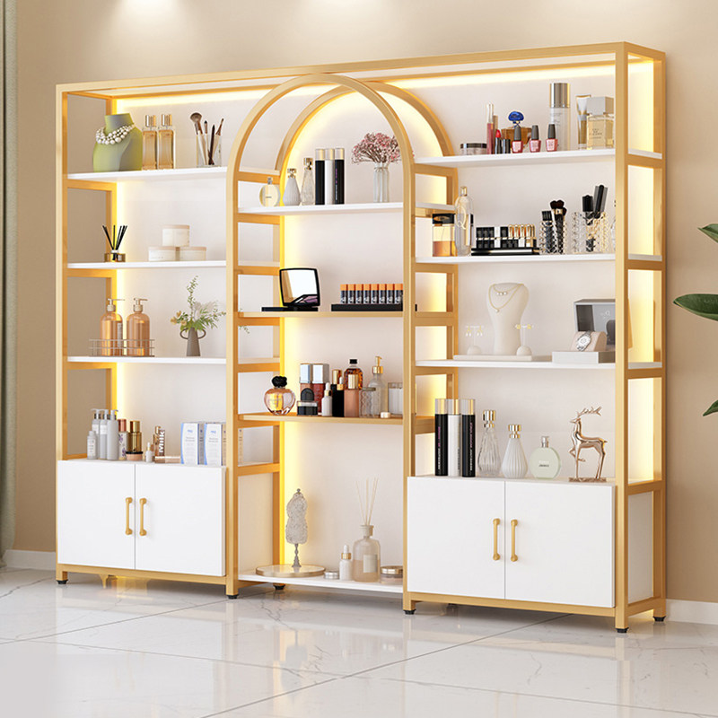 商用展示柜美容院理发店化妆品展示架盲盒收纳美甲店高级感置物架,商业/办公家具,化妆品展柜,淘宝优惠券,粉丝福利购,淘宝优惠卷