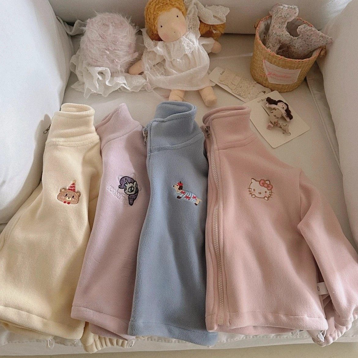 奥利绒外套女童洋气保暖上衣2025秋冬季儿童时尚加绒开衫立领棉衣,童装/婴儿装/亲子装,普通外套,淘宝优惠券,粉丝福利购,淘宝优惠卷