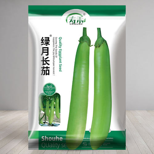 高产蔬菜阳台盆栽种子绿长茄种籽
