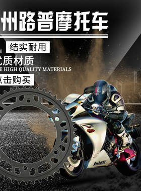 GPZ1100 ZZ-R1100 ZX-11 ZRX1100西风1100后大牙盘链牙链轮链盘齿