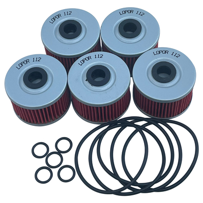 适用鑫源复古400棍王650本田XR250 XR400 XR600 XR650机油滤芯