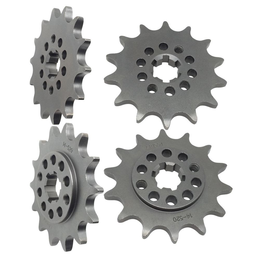 摩托链盘TTR230 DT200L 晓星Hyosung GT250 GV250小链轮牙盘小齿