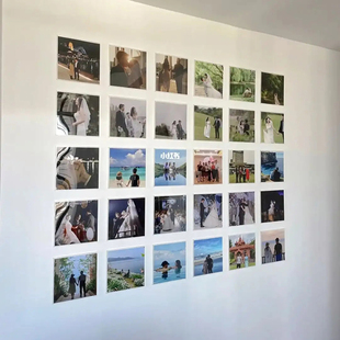 正方形洗照片冲印打印照片墙定制高清冲印激光冲印A3A4A5方812寸