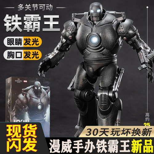 漫威钢铁侠蜘蛛侠MK50手办人偶
