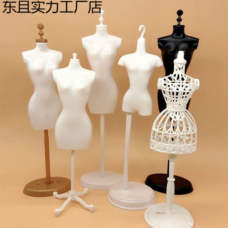 做衣服的人体模型迷你娃衣人台儿童服装设计模特架小型换装玩具