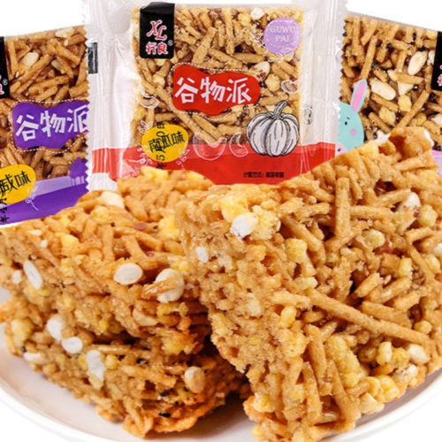 老式脆沙琪玛无蔗糖型南瓜味咸味