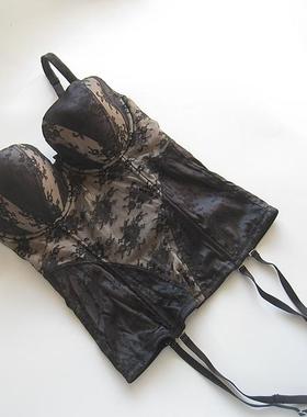 PS欧~绝绝子~70DD有钢圈薄棉罩杯立体上托内搭文胸胸衣黑色