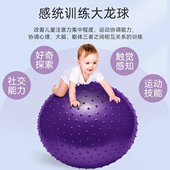 瑜伽球大龙球加厚防爆儿童感统训练宝宝触觉婴儿早教按摩球平衡球