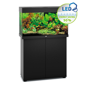 客厅生态鱼缸 进口高档鱼缸800带柜落地 水族箱 原装 德国黑钻鱼缸