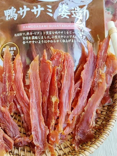 Япония Petio Passion -Duck Duck Dog Dog Snack Teddy Barger Маленькая и маленькая собачья награда награда собак закуски