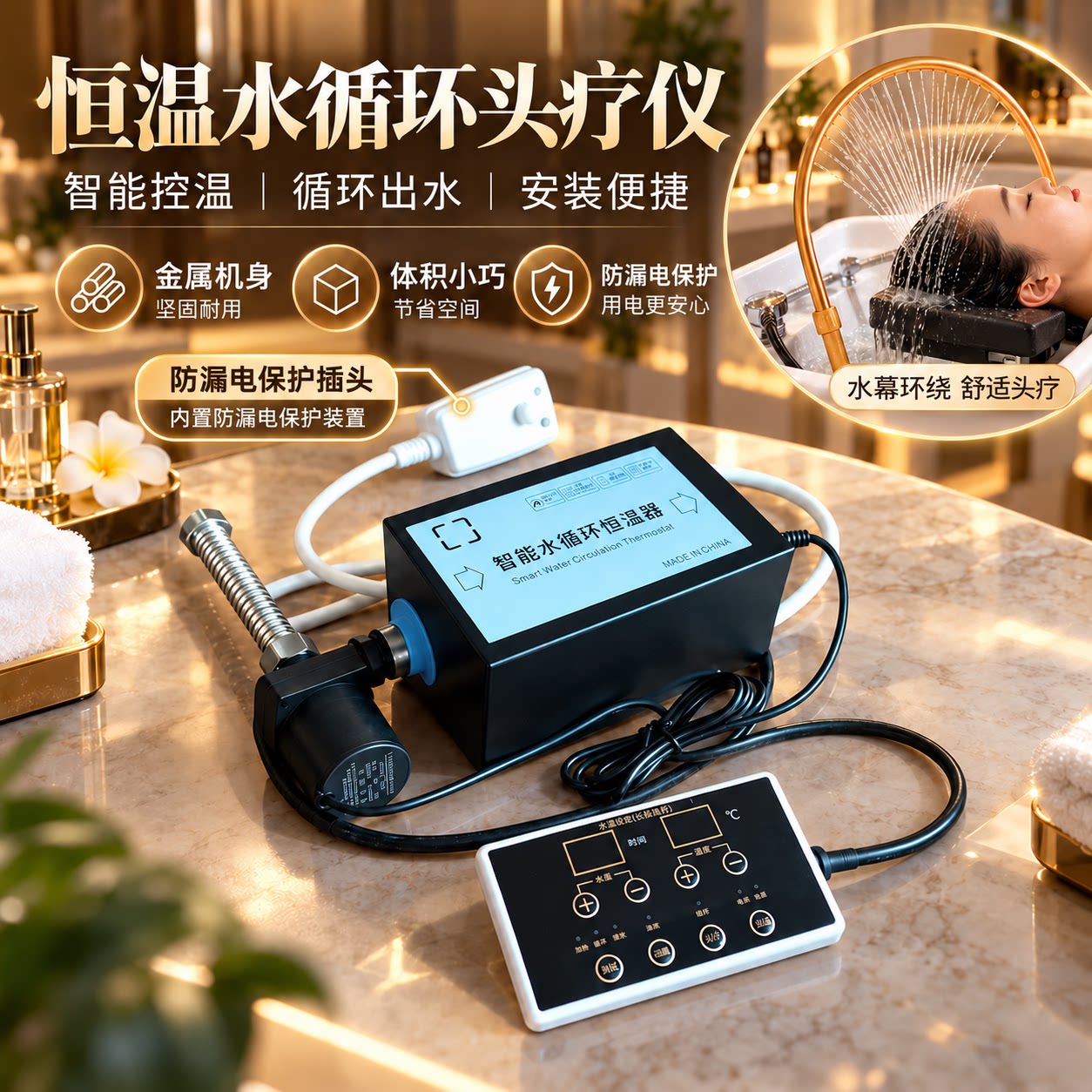 迷你型恒温头疗仪免安装图片