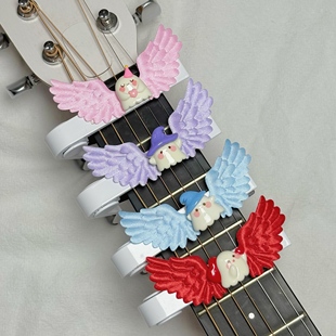 万圣可爱怪诞风民谣吉他变调夹电/木/吉他配件贝斯变调变音变调夹